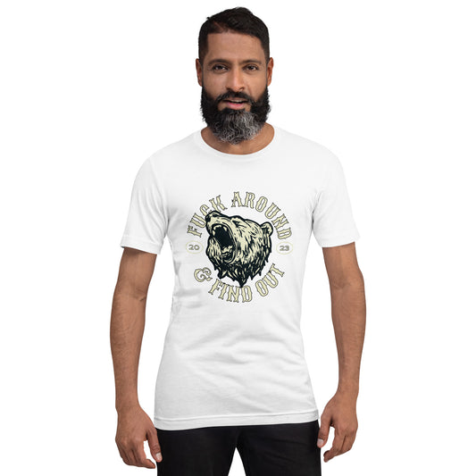 Angry Bear Unisex t-shirt